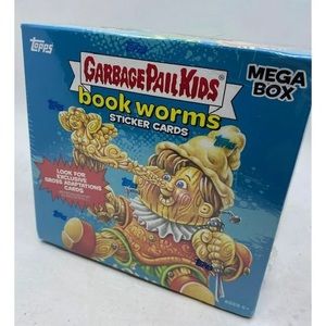 2022 TOPPS GARBAGE PAIL KIDS SERIES 1 BOOK WORMS TOY MEGA BOX - NEW & SEALED